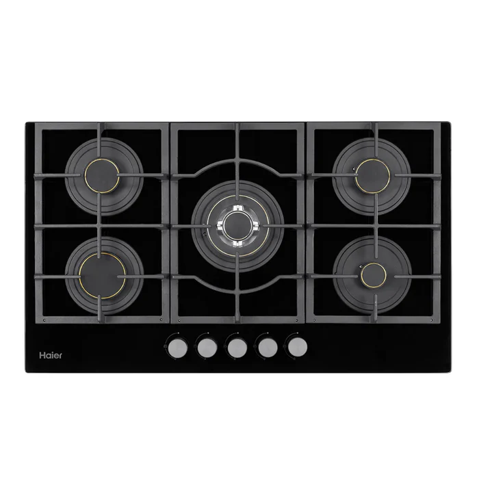 HAIER TEMPERED 5 BURNER GLASS HOB Model HCC-529 DGG ISLAMABAD 2025